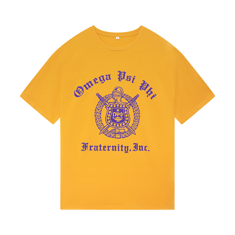 OMEGA PSI PHI SHIELD TSHIRT