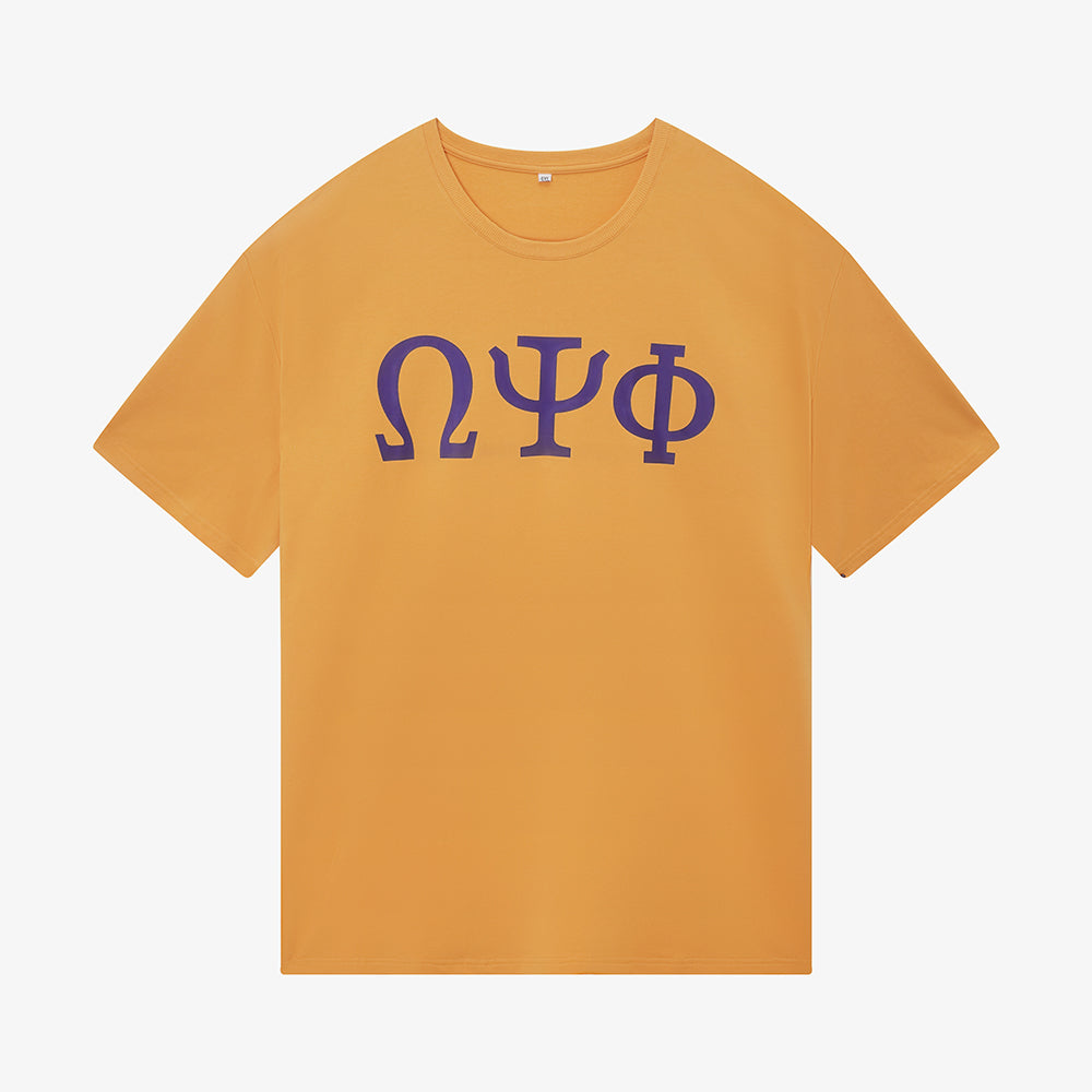 OMEGA PSI PHI GREEK LETTER T SHIRT