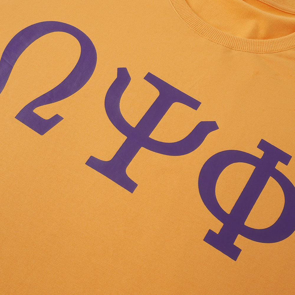 OMEGA PSI PHI GREEK LETTER T SHIRT