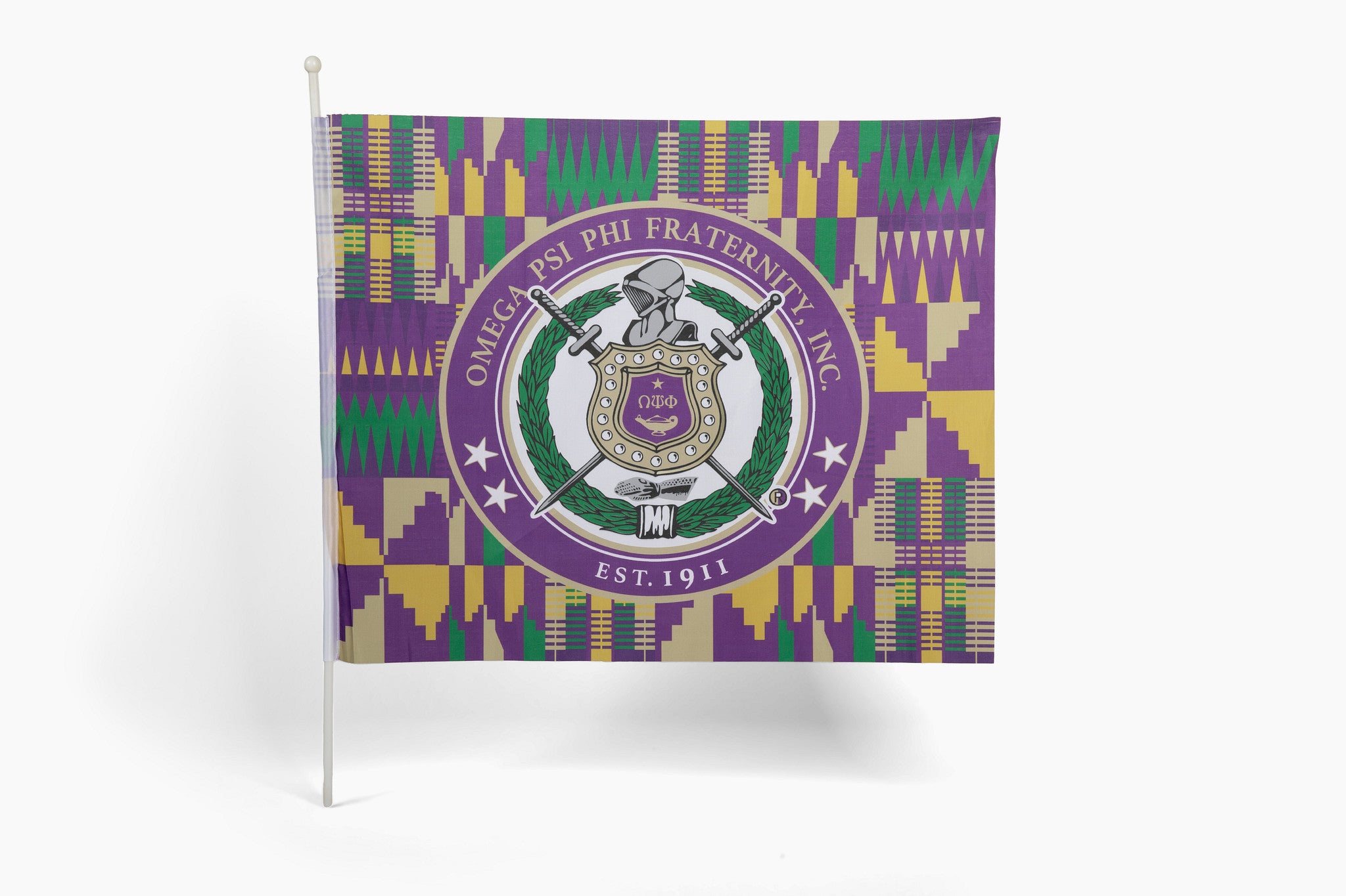 Small Desk Omega Flag